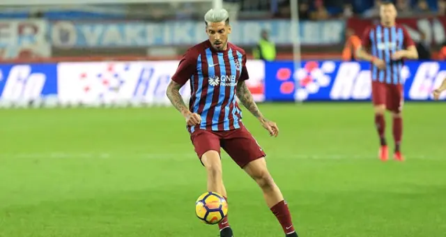 Trabzonspor'da Sosa En Az 2 Hafta Yok