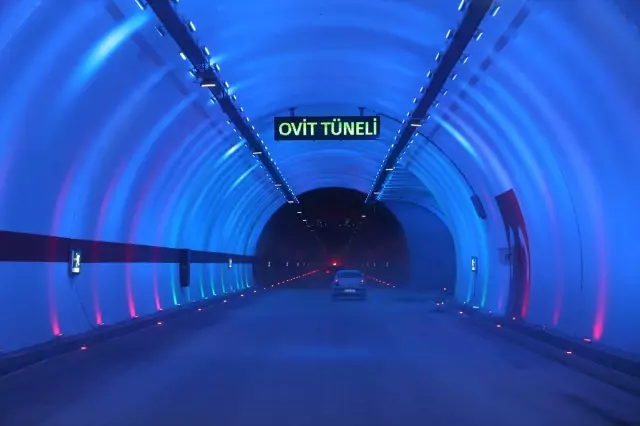 Ovit Tüneli Kontrollü Olarak Ulaşıma Açıldı