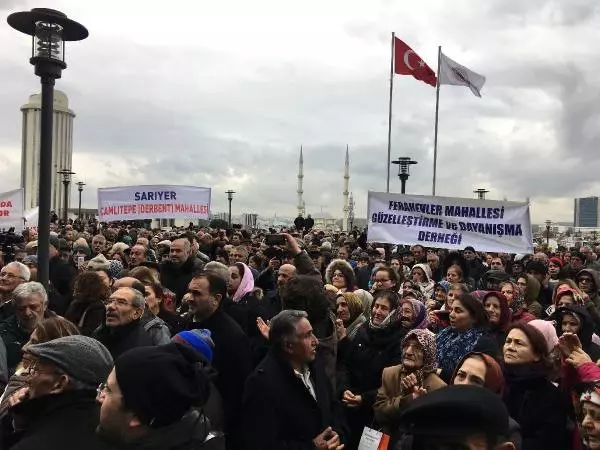 Yüzlerce Sarıyerli Müdahillik İçin Bölge İdare Mahkemesi'ne Akın Etti