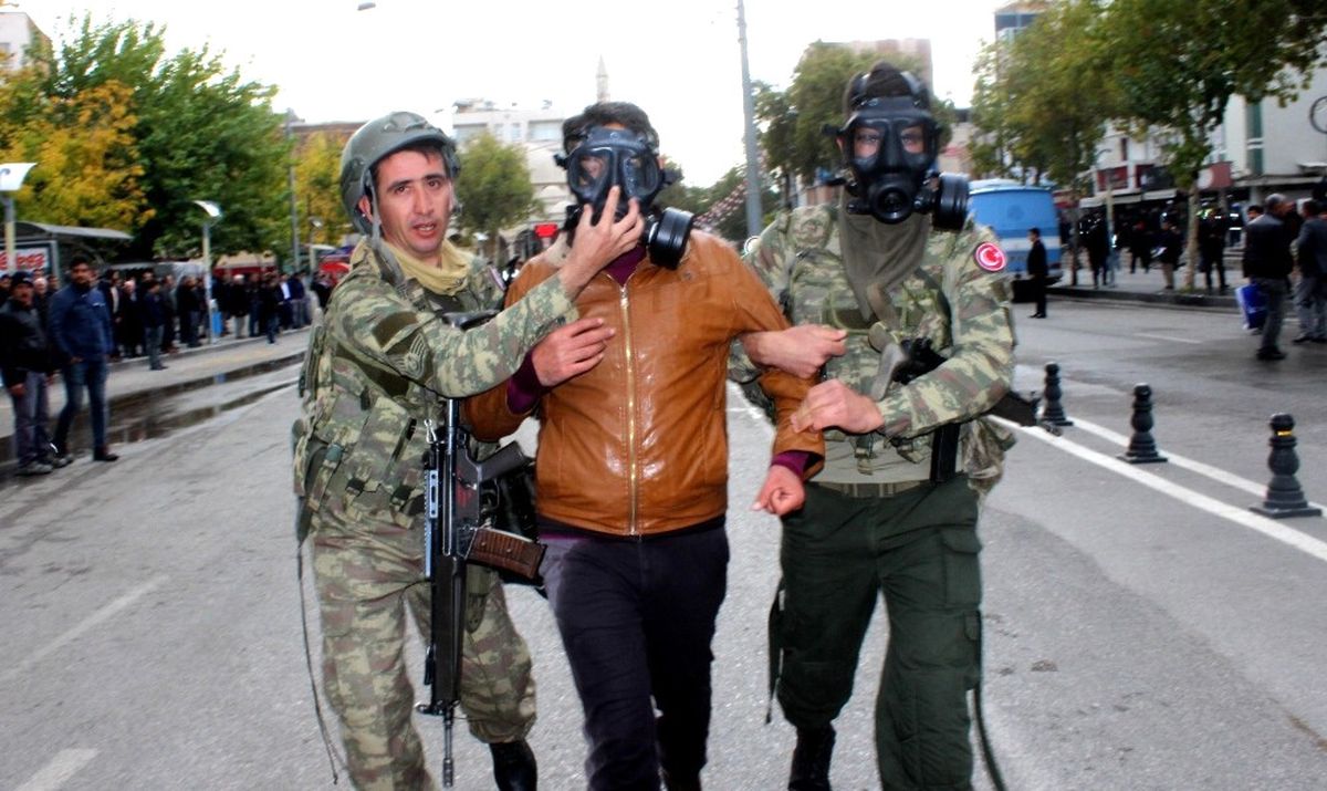Adıyaman'da Tütün Eyleminde Çıkan Olaylarda 96 Kişi Gözaltına Alındı