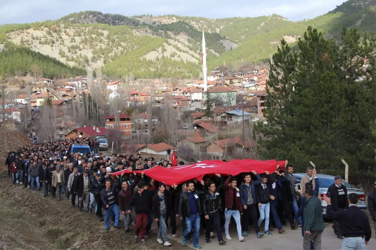 Şehit İmam Son Yolculuğuna Uğurlandı