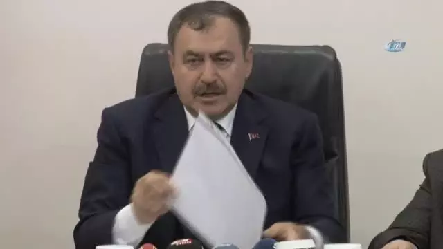 Veysel Eroğlu Barajların Doluluk Oranını Açıkladı Veysel Eroğlu Barajların Doluluk Oranını Açıkladı