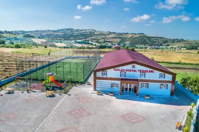 Taflan Sosyal Tesisleri Bölgeye Hareket Kazandırdı