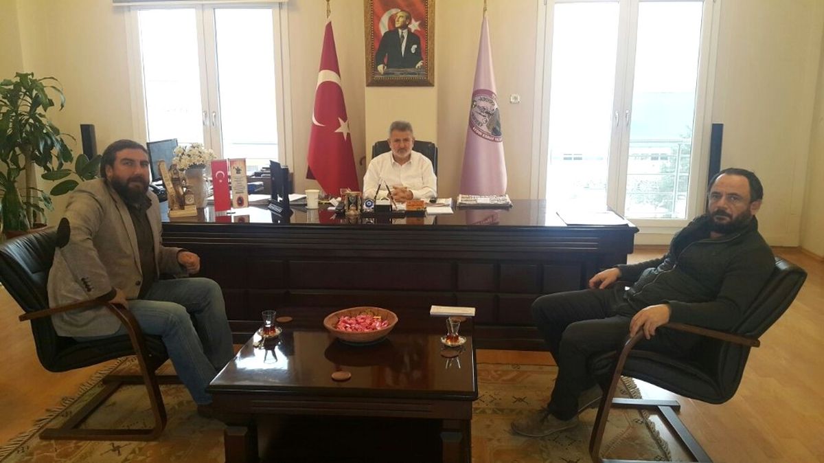 Yeni Esnaf Spor Kulübü'ndan Başkan Çetindoğan'a Ziyaret