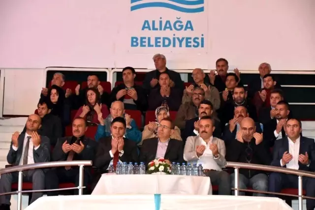 Mevlid Kandili Aliağa'da Dualarla İdrak Edildi Mevlid Kandili Aliağa'da Dualarla İdrak Edildi