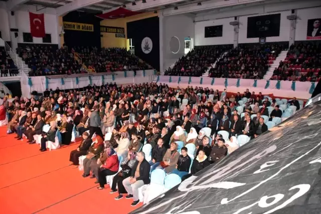 Mevlid Kandili Aliağa'da Dualarla İdrak Edildi Mevlid Kandili Aliağa'da Dualarla İdrak Edildi