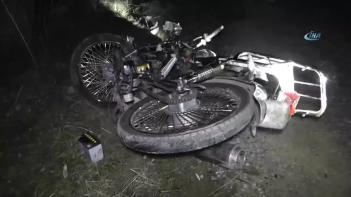 Otomobille Çarpışan Motosikletin Sürücüsü Öldü
