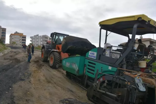 Yeni Mahalle'de Asfalt Mesaisi Sürüyor