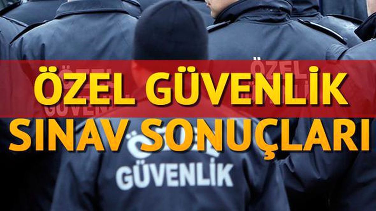 73.Özel güvenlik sınav sonuçları ne zaman açıklanır?