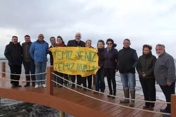 Ayvalık'ta Denizden 'Demir Madeni Çıkarma' Tepkisi