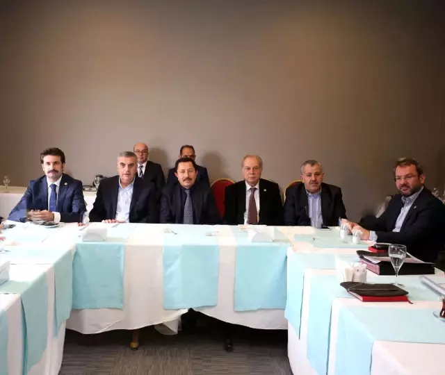 Başkan Toçoğlu, Değerlendirme Toplantısına Katıldı Başkan Toçoğlu, Değerlendirme Toplantısına Katıldı