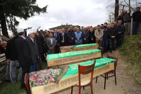 Ordu'daki Kazada Ölen 4 Kişi Toprağa Verildi