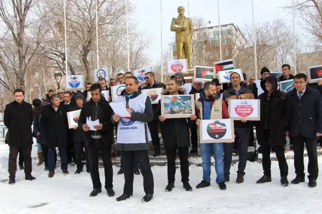 Ardahan Memur-Sen'den 'Kudüs' Tepkisi Ardahan Memur-Sen'den 'Kudüs' Tepkisi