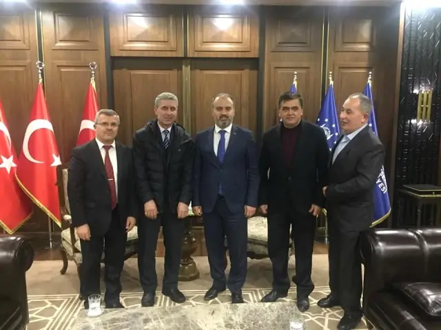 Başkan Yalçın'ın Bursa Temasları