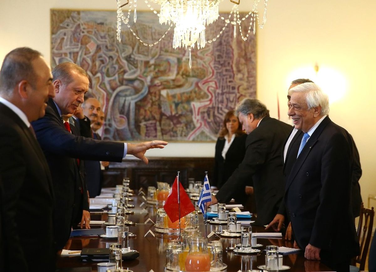 Cumhurbaşkanı Erdoğan, Atina'da Heyetler Arası Görüşme Gerçekleştirdi