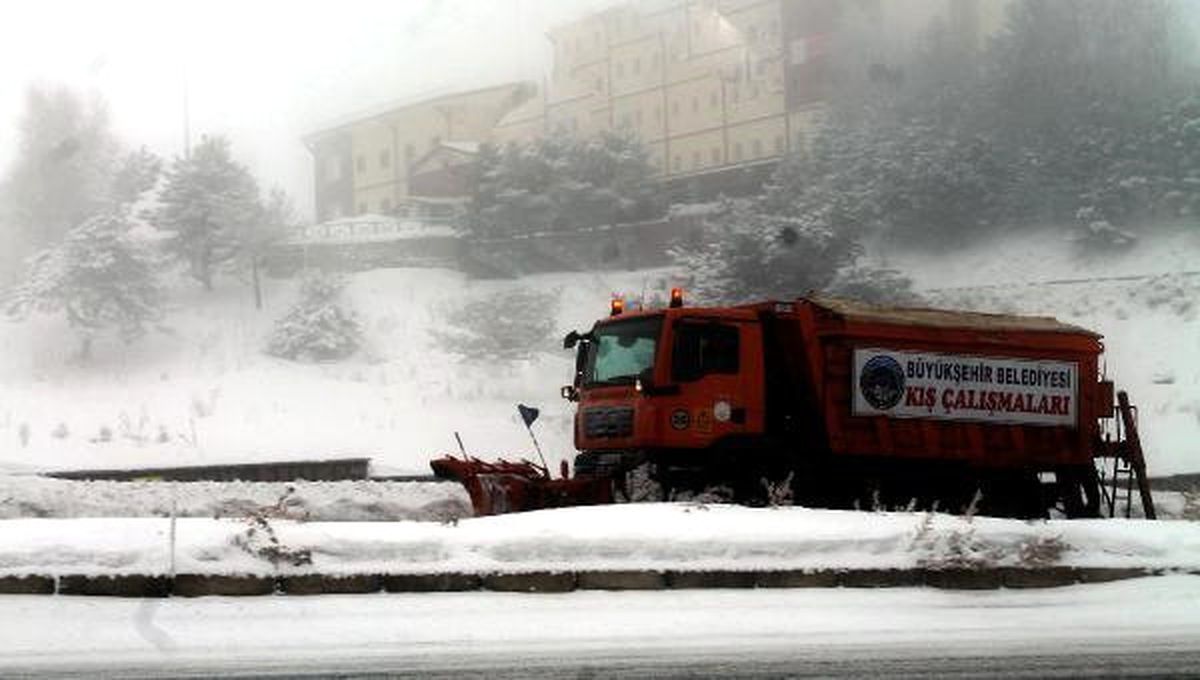 Erciyes Dağı'nda Gece En Düşük Sıcaklık Eksi 17 Derece Oldu