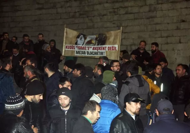 İstanbul ABD Konsolosluğu Önünde Kudüs Eylemi