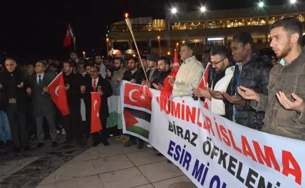 Karabük Üniversitesi'nde 'Kudüs' Protestosu