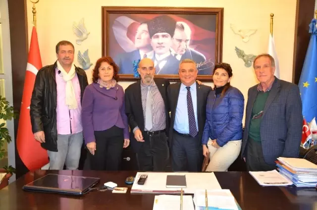 Kuşadası Belediyesi'ne Kardeş Şehir Projesi Kapsamında Ziyaret
