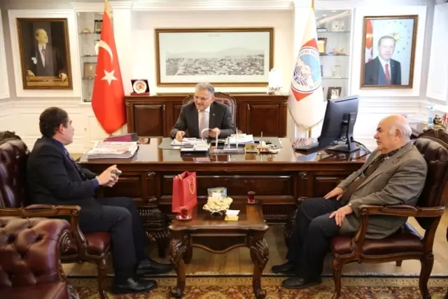 Meteoroloji Bölge Müdürü Yılmaz, Melikgazi'yi Ziyaret Etti