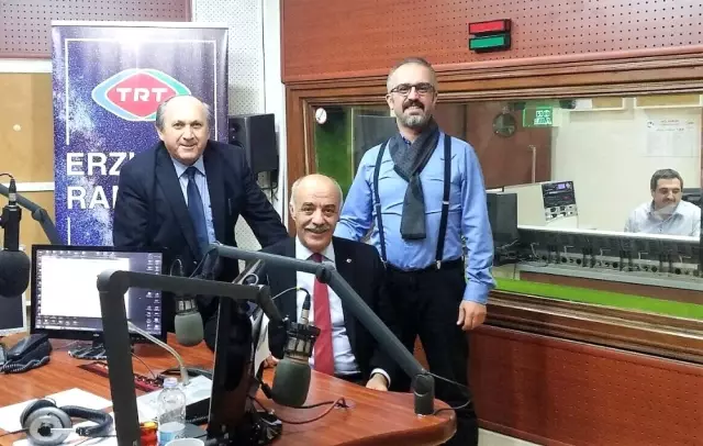 Yücelik, TRT Erzurum Radyosu'na Konuk Oldu