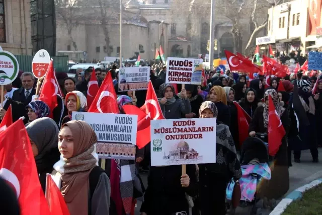 Amerika'nın Kudüs Kararına Kütahya'dan Tepki Amerika'nın Kudüs Kararına Kütahya'dan Tepki