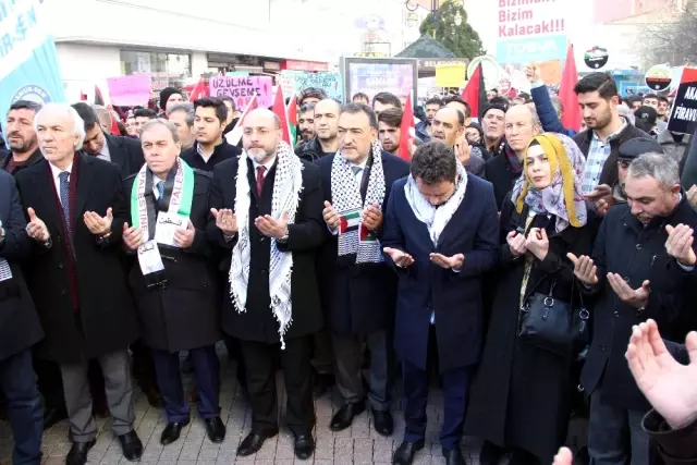 Amerika'nın Kudüs Kararına Kütahya'dan Tepki Amerika'nın Kudüs Kararına Kütahya'dan Tepki
