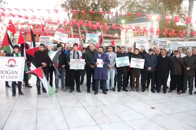 Eyüp Sultan'da ABD'nin Kudüs Kararına Tepki