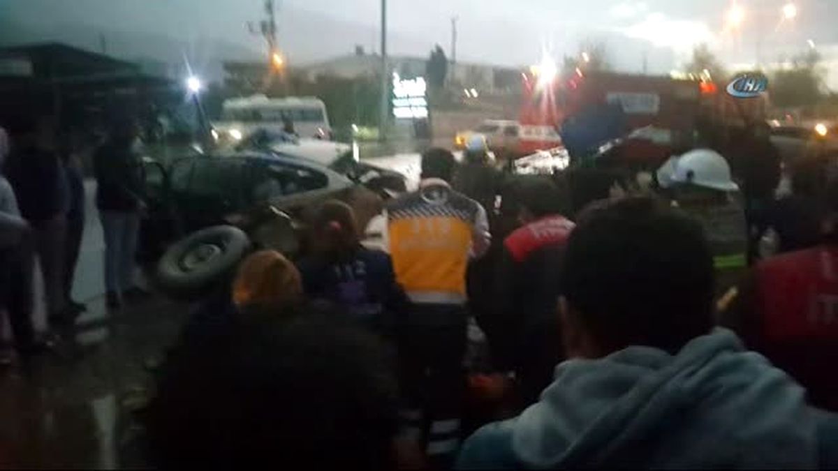 Tire'de Feci Kaza: 1 Ölü, 2 Yaralı