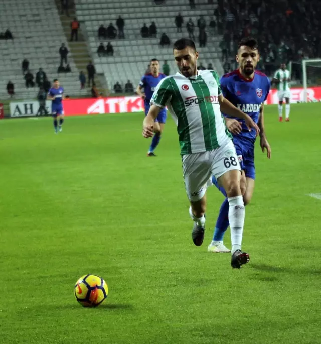 Süper Lig: Atiker Konyaspor: 1 - Kardemir Karabükspor: 0 (İlk Yarı) Süper Lig: Atiker Konyaspor: 1 - Kardemir Karabükspor: 0 (İlk Yarı)