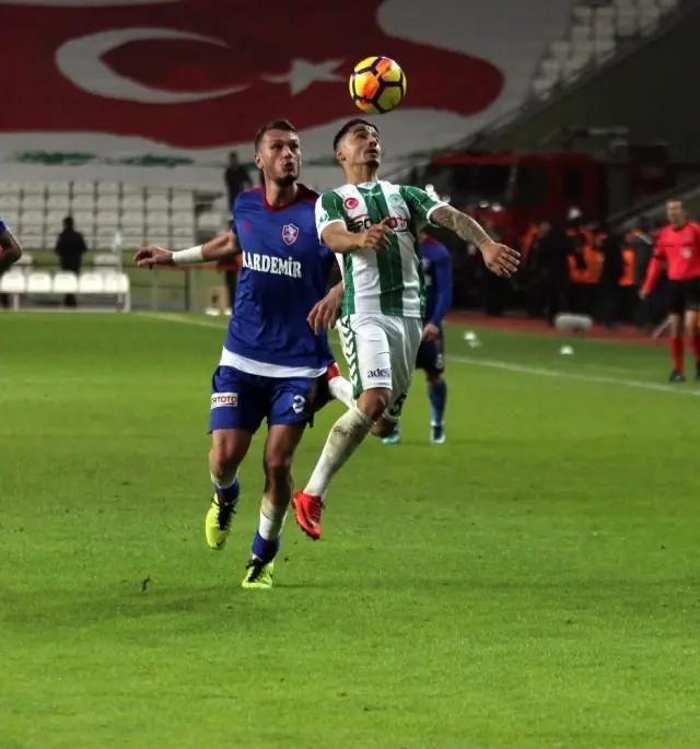Süper Lig: Atiker Konyaspor: 2 - Kardemir Karabükspor: 0 (Maç Sonucu) Süper Lig: Atiker Konyaspor: 2 - Kardemir Karabükspor: 0 (Maç Sonucu)