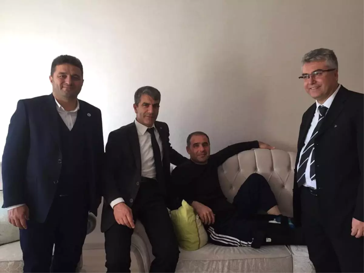 AK Parti Merkez İlçe Teşkilatı'ndan Hasta Ziyareti