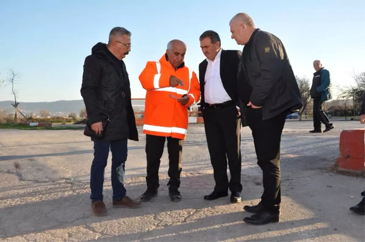 Başkan Avcu Yol Çalışmasını İnceledi
