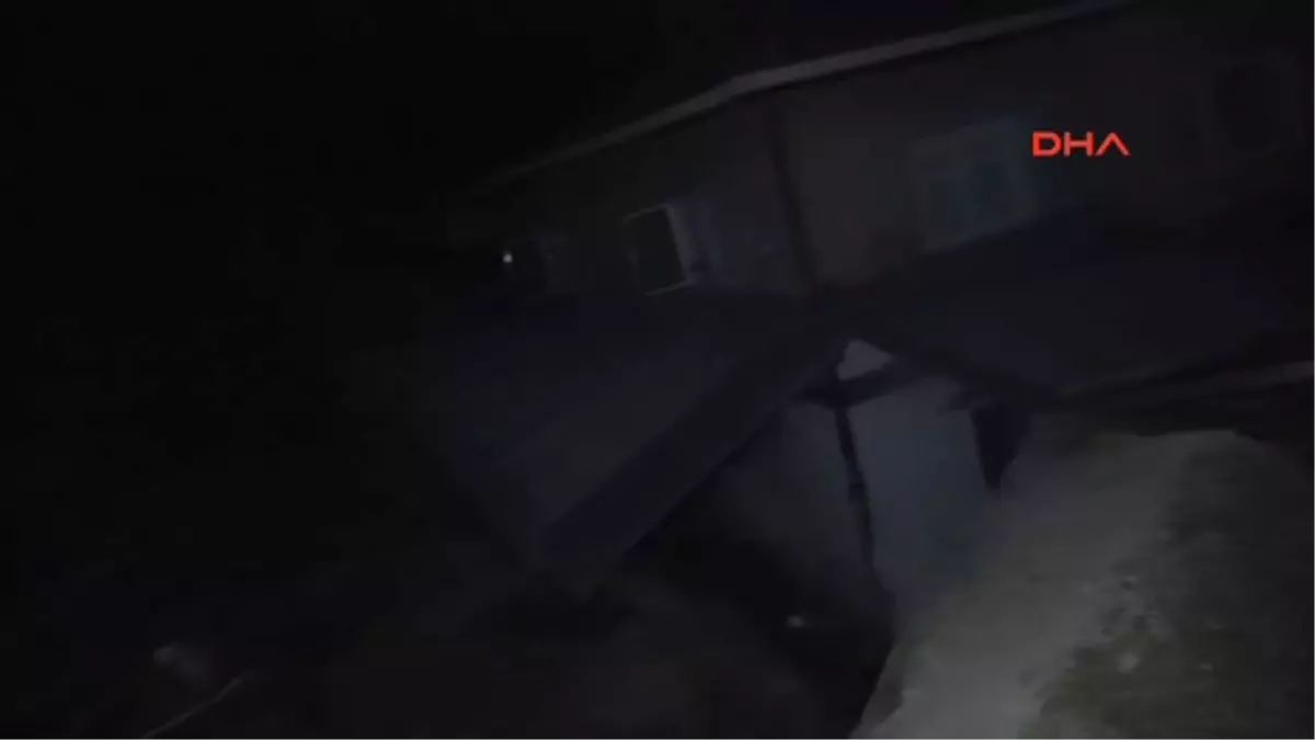 Bolu Göynük'te Heyelanda 5 Ev Hasar Gördü