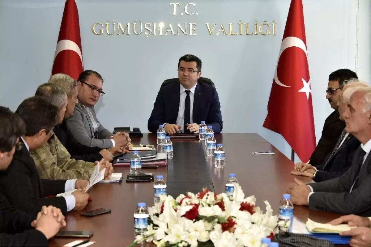 Gümüşhanespor-Altay Maçı Öncesinde Güvenlik Tedbirleri Masaya Yatırıldı