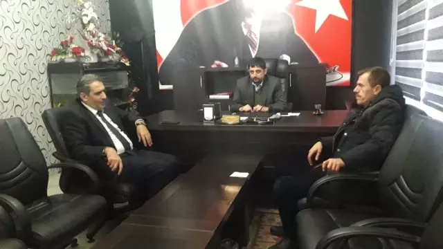 İl Genel Meclis Başkanı Erdoğan Agad Başkanı Aslan ile Bir Araya Geldi İl Genel Meclis Başkanı Erdoğan Agad Başkanı Aslan ile Bir Araya Geldi