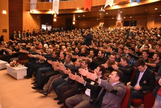 Kahta'da 'Mazeret Yok' Konulu Konferans Verildi
