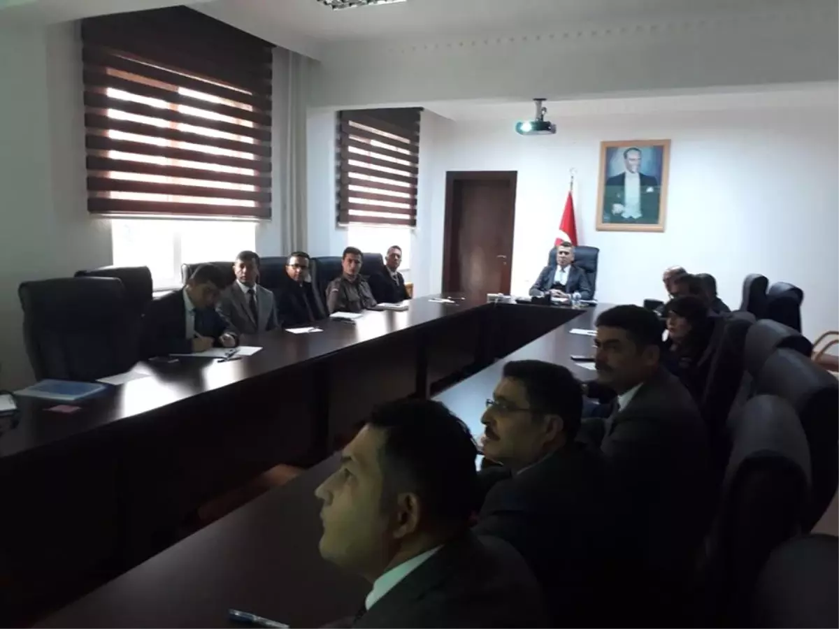Kışa Hazırlık ve Karla Mücadele Toplantısı