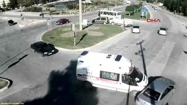 tokat ta trafik kazalari mobese kameralarina yansidi