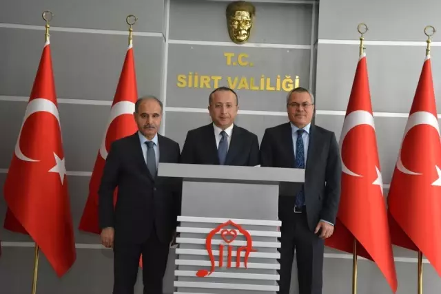 Batman ve Şırnak Valilerinden Vali Atik'e Ziyaret