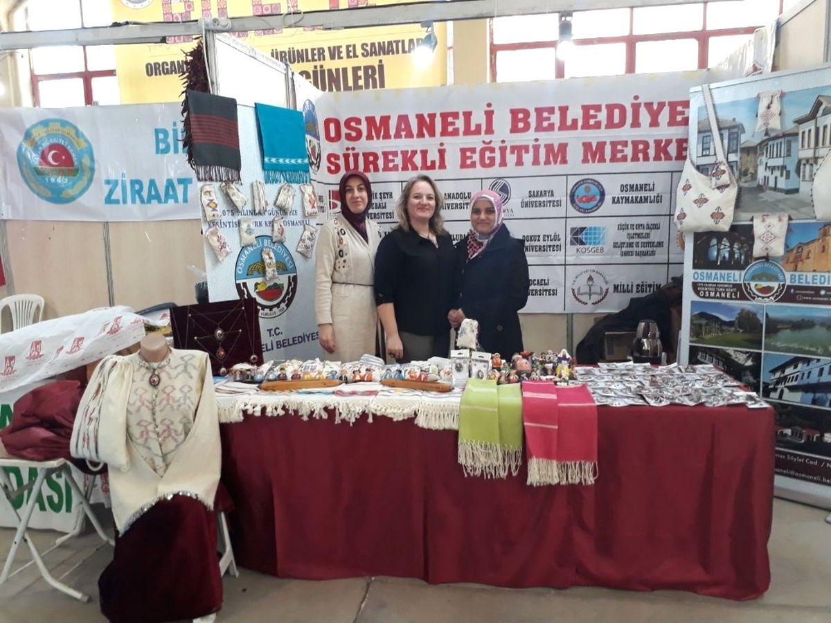 Geleneksel Lefke Bezi Ürünleri Bilecik'te Görücüye Çıktı
