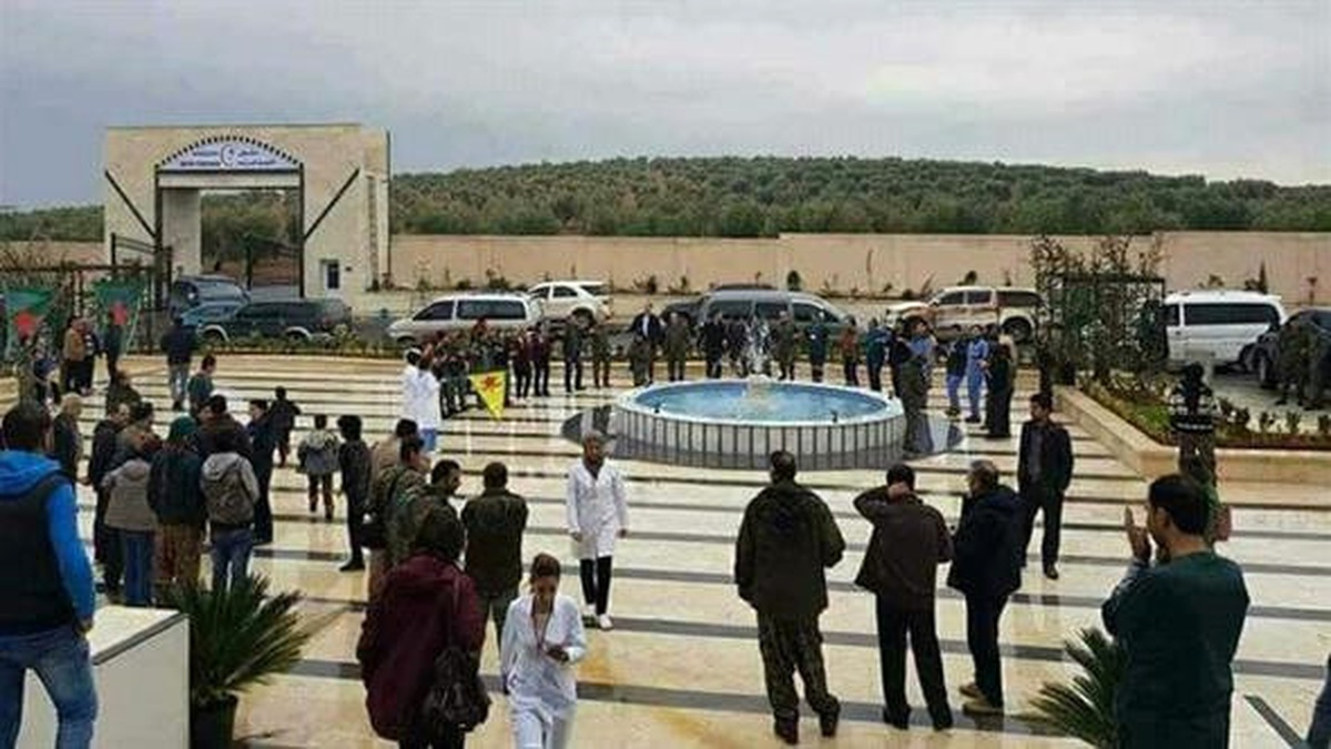 TSK'nın Operasyon Hazırlığı Karşısında Tutuşan PKK, Afrin'de Hastane Açtı