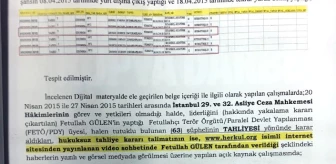 Fetö Lideri Gülen'in 2015'deki Tahliye Talimatının Delili Fevzi Yazıcı'dan Ele Geçirildi