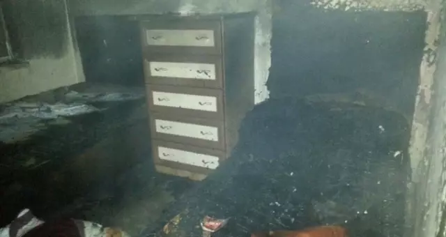Madde Bağımlısı 19 Yaşındaki Genç, Oturduğu Evi Ateşe Verdi