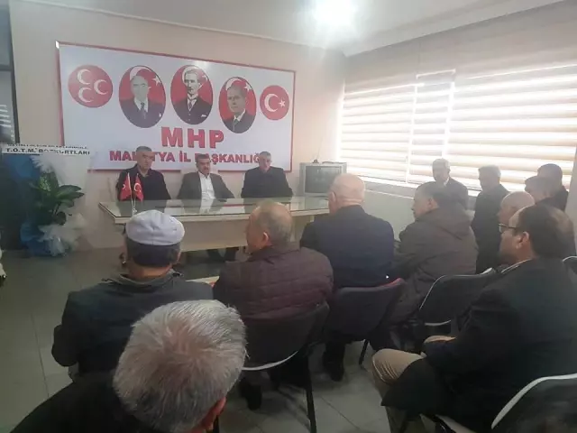 Yazıhan'da Stk'lardan MHP'ye Ziyaret