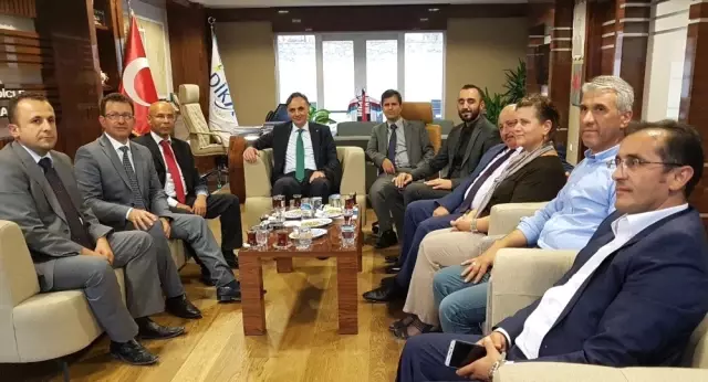 Bölge Rektörlerinden Dika'ya Ziyaret