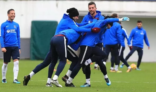 Trabzonspor Karabükspor Maçı Hazırlıklarını Sürdürdü Trabzonspor Karabükspor Maçı Hazırlıklarını Sürdürdü