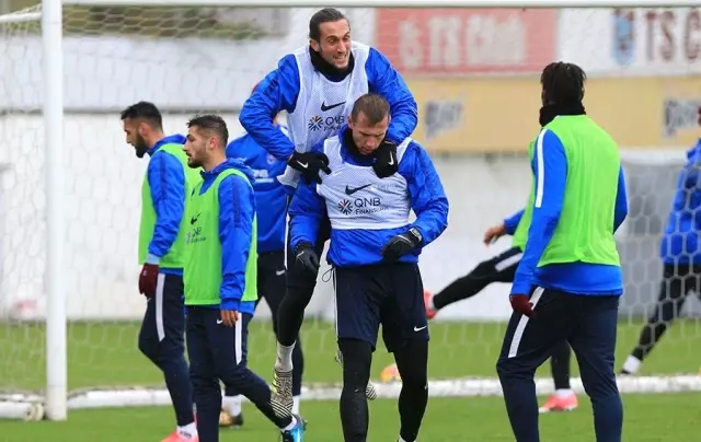 Trabzonspor, Karabükspor Maçı Hazırlıklarını Sürdürdü Trabzonspor, Karabükspor Maçı Hazırlıklarını Sürdürdü