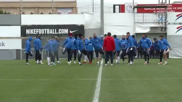 Trabzonspor, Karabükspor Maçı Hazırlıklarını Sürdürdü Trabzonspor, Karabükspor Maçı Hazırlıklarını Sürdürdü