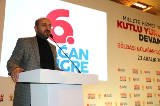 AK Parti Gölbaşı İlçe Başkanlığı 6. Olağan Kongresi Yapıldı